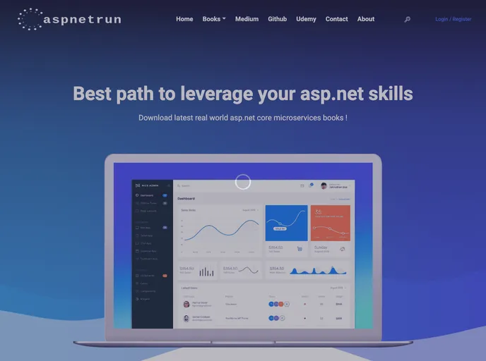 screenshot of Run Aspnetcore