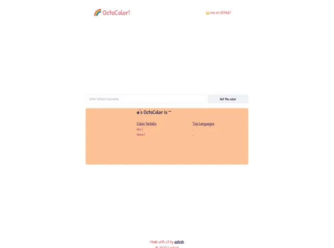 screenshot of Octocolor