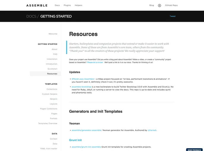 screenshot of Generator Assemble