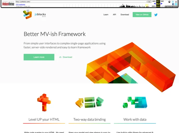screenshot of Jsblocks
