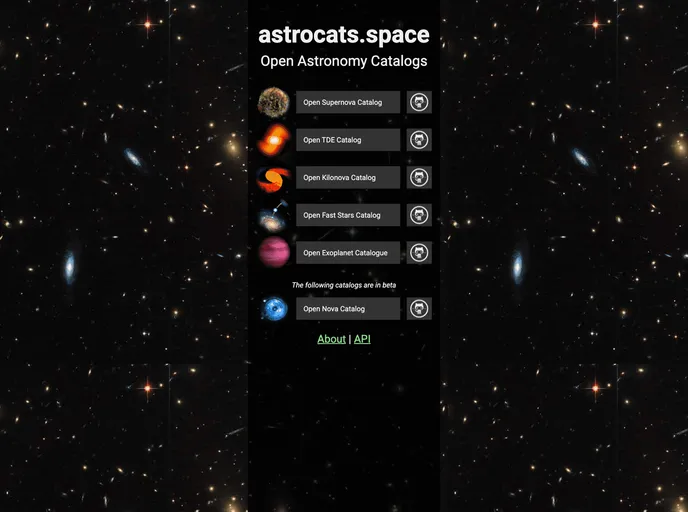 screenshot of Astrocats