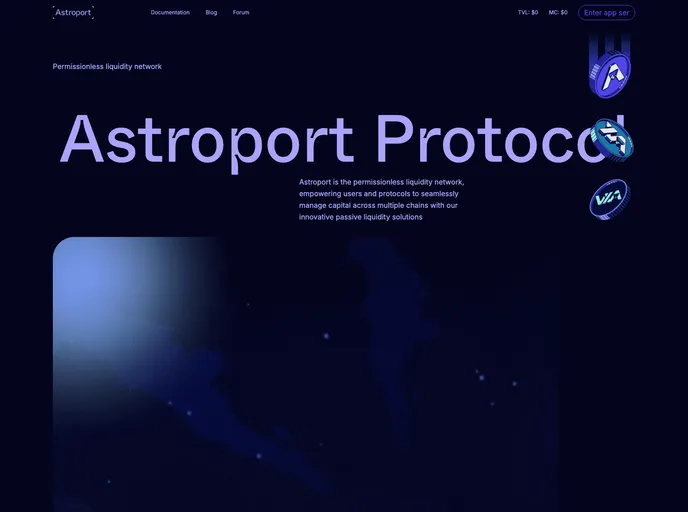 screenshot of Astroport Bootstrapping