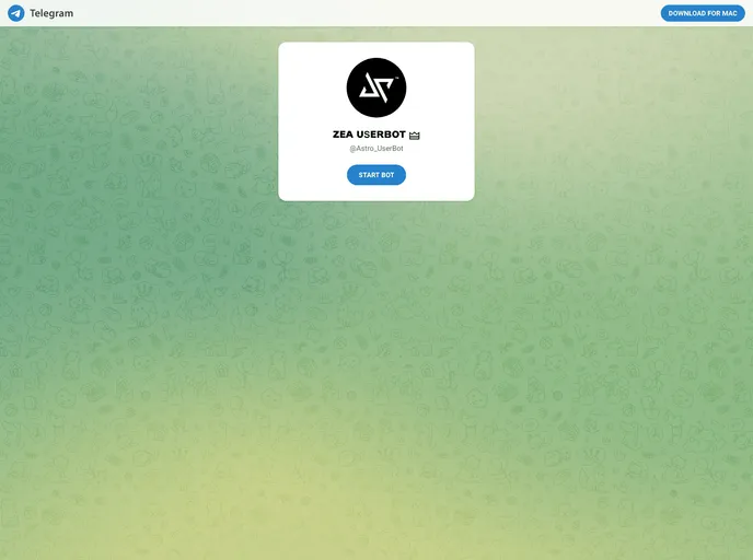 screenshot of Astro UB