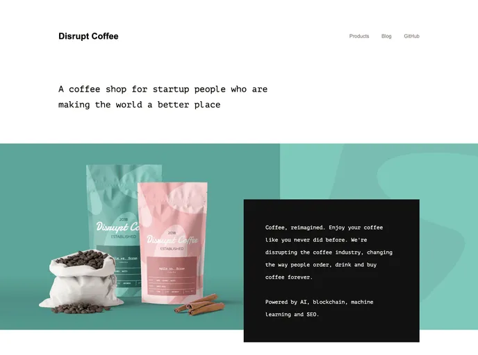 screenshot of Nuxt Prismic Showcase