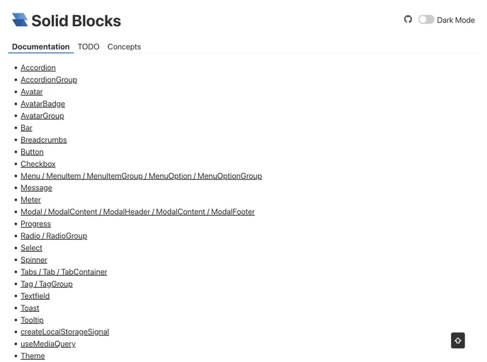 screenshot of Solid Blocks