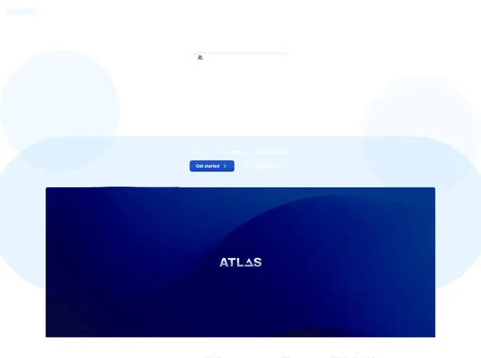 screenshot of Website