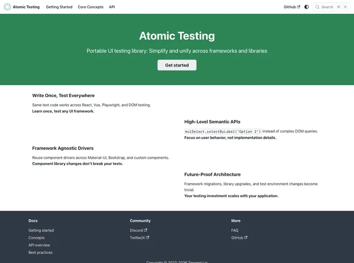 Atomic Testing screenshot