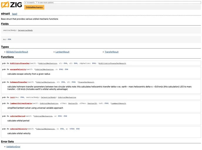 screenshot of Astroz