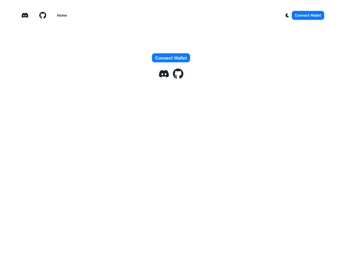 screenshot of Website