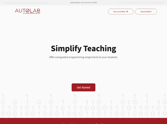 screenshot of Autolab