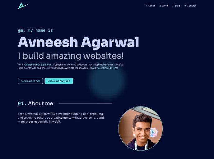 Archive Portfolio screenshot