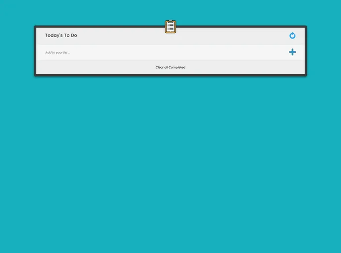 screenshot of To Do List