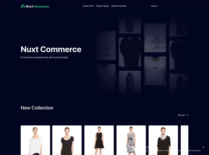 Nuxt Commerce