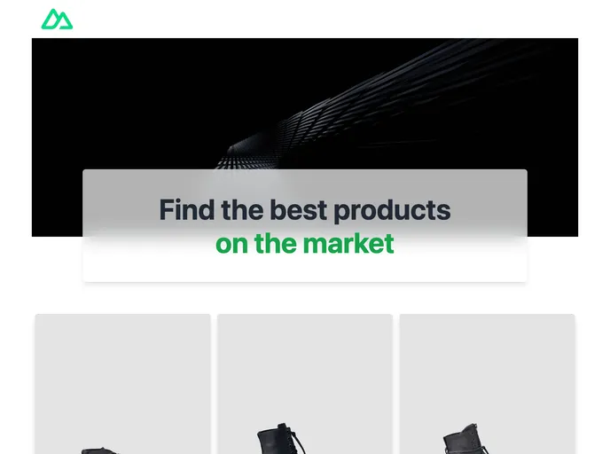 screenshot of Nuxt Shopify Storyblok