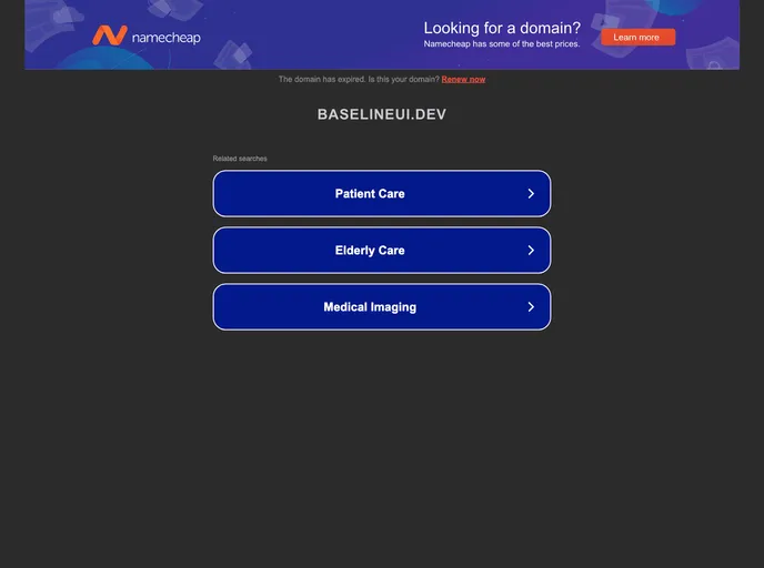 screenshot of Npm Registry