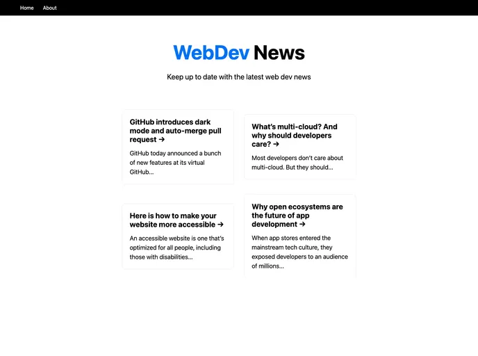 screenshot of FirstNextJS