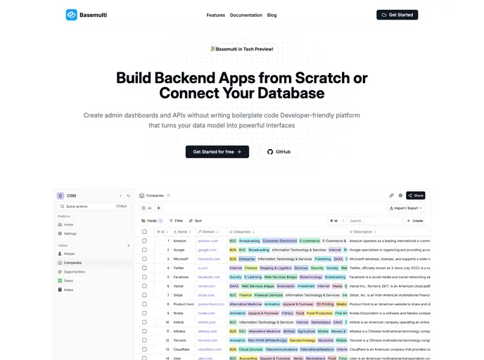 screenshot of Basemulti
