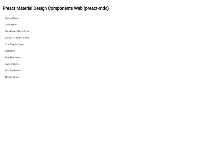 screenshot of Preact Redux Isomorphic
