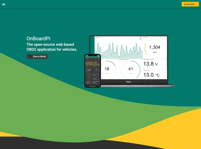 screenshot of Onboardpi