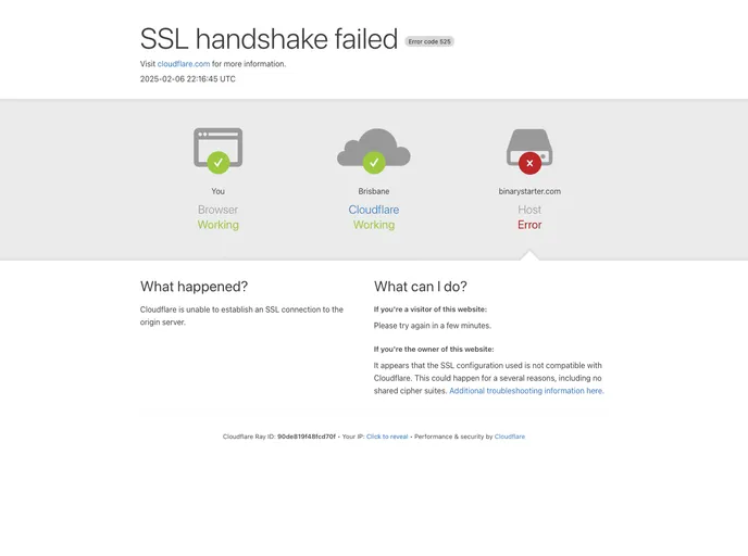 screenshot of Binarystarter Angular