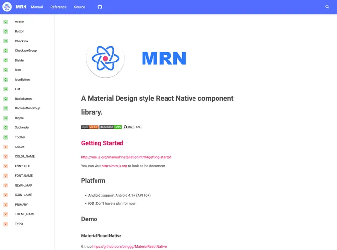 screenshot of Mrn