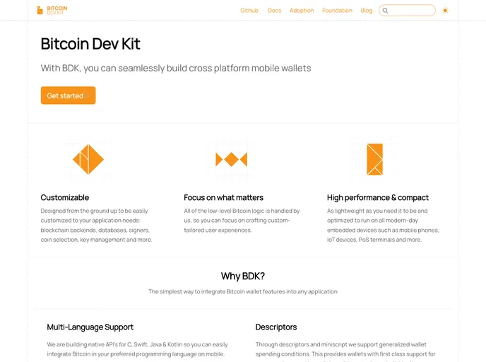 Bitcoindevkit.org