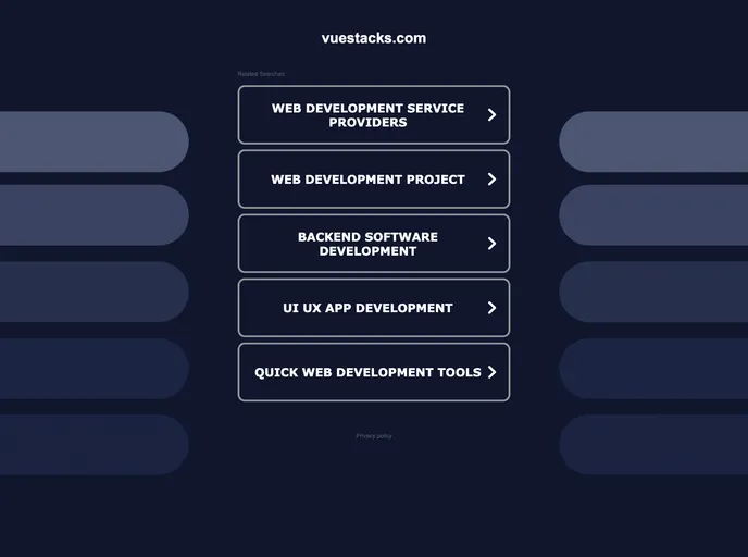 screenshot of Vstx Data Table
