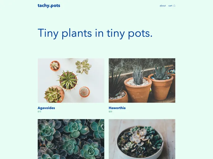 screenshot of Tachy.pots