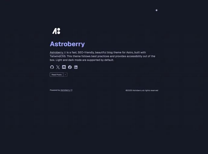 Astroberry screenshot