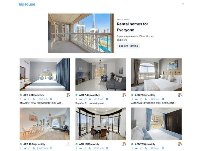 screenshot of Real Estate App