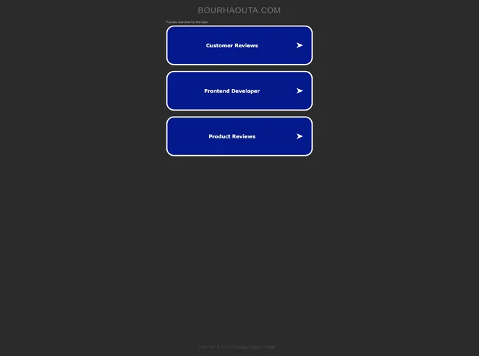 screenshot of Bourhaouta