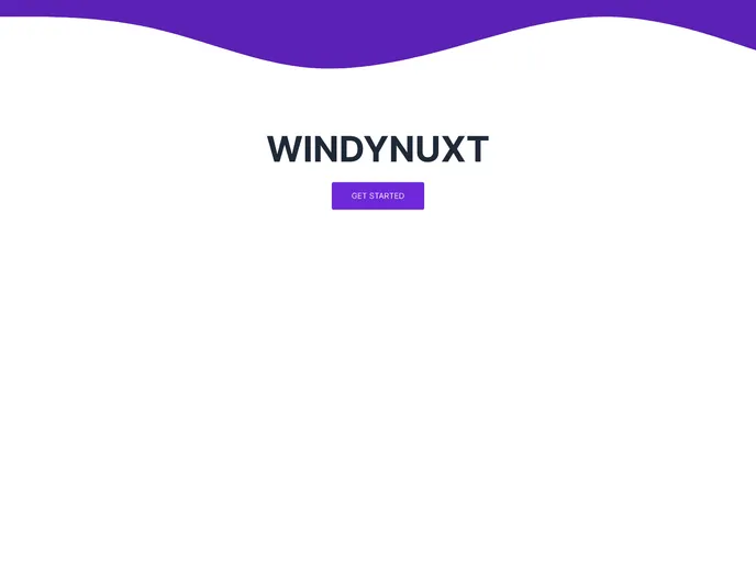 screenshot of Windy Nuxt