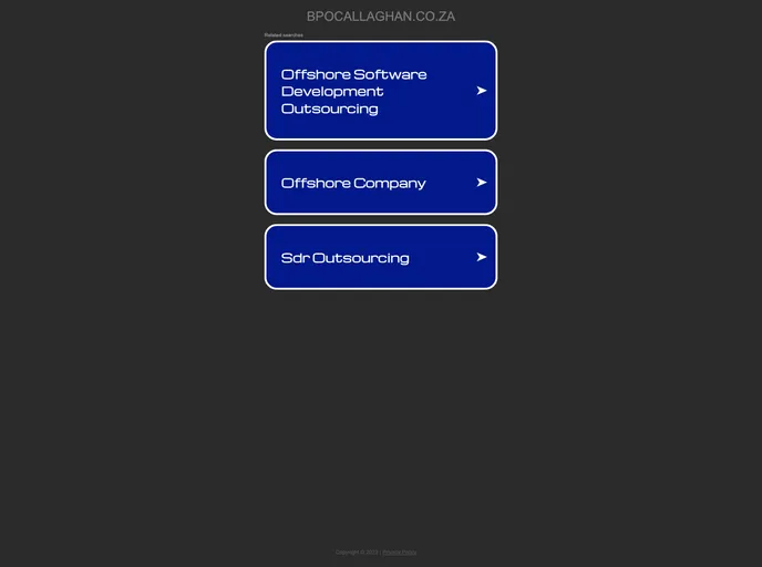 screenshot of Titan Starter Website