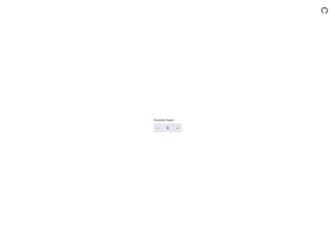 screenshot of Tailwindcss Counter