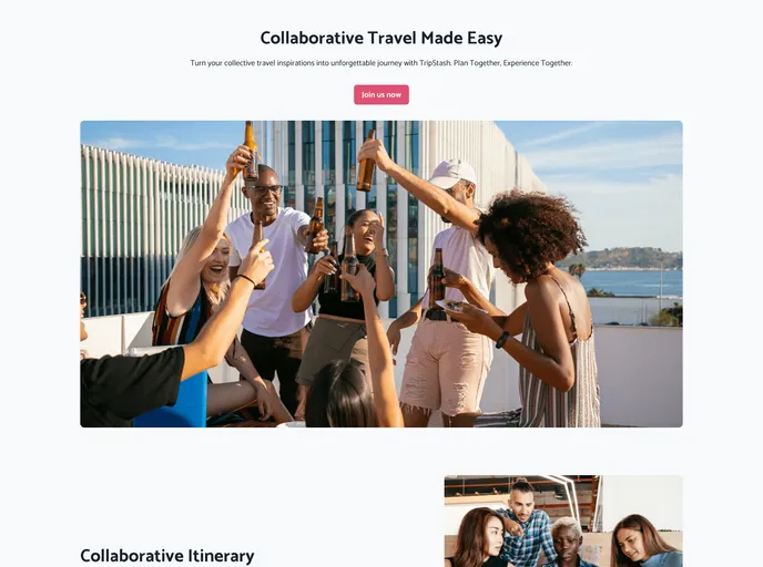 screenshot of Trip Stash