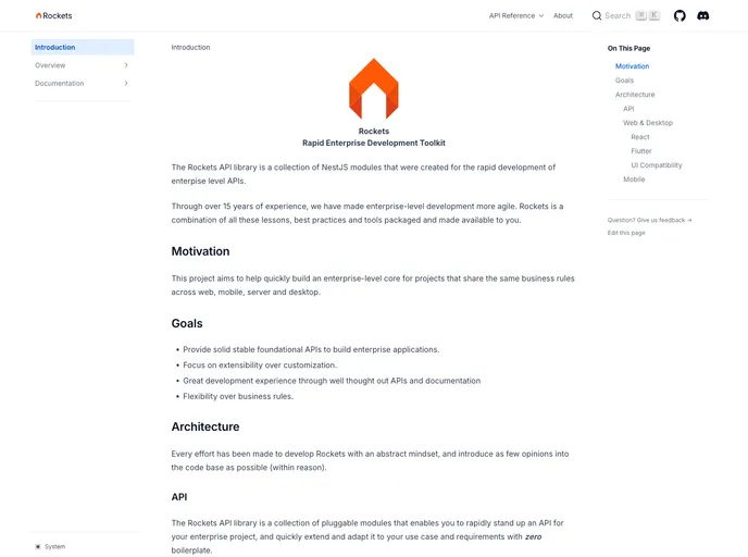 screenshot of Nestjs Modules