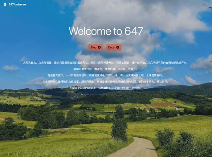 screenshot of Bwangelme.github.io