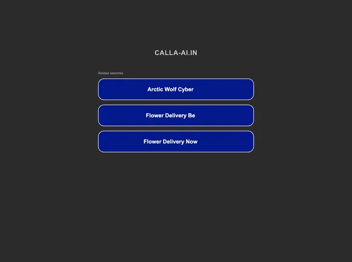 screenshot of Landing