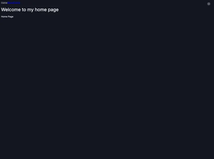 screenshot of Vite React Ts Starter