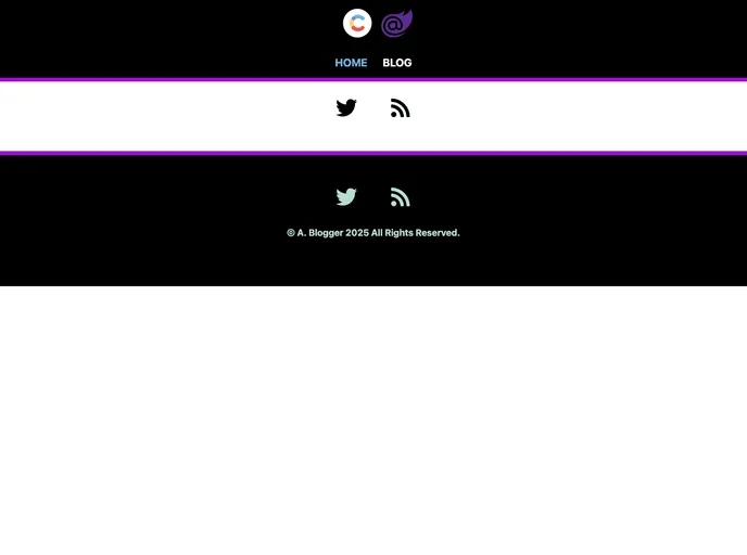 screenshot of Blazor.Contentful.Blog.Starter