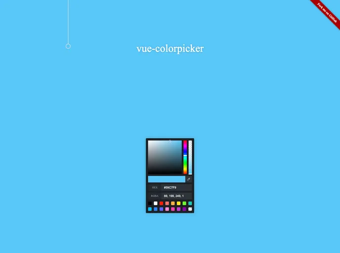 Vue Colorpicker
