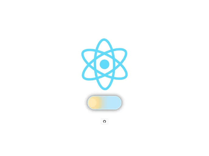 screenshot of React Day And Night Toggle