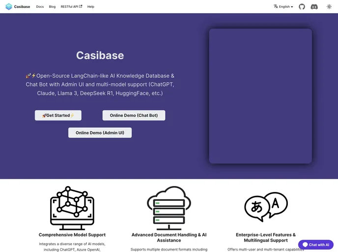 screenshot of Casibase