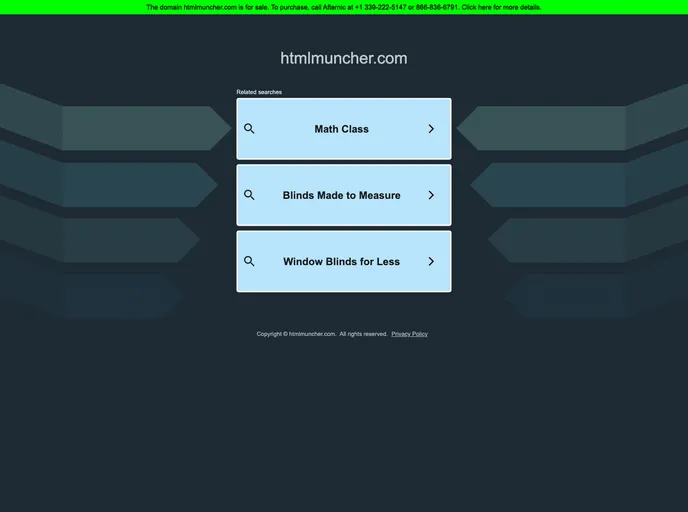 screenshot of Html Muncher