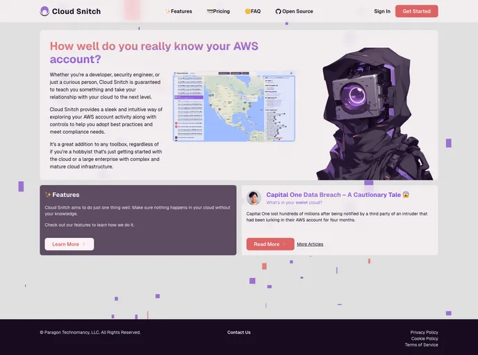 Cloud Snitch screenshot