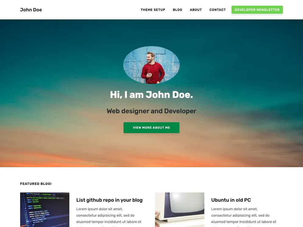 screenshot of Prasad