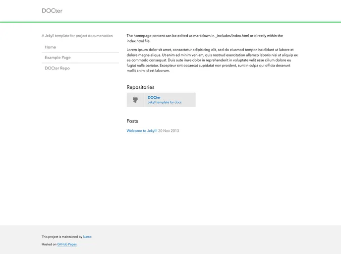 screenshot of DOCter
