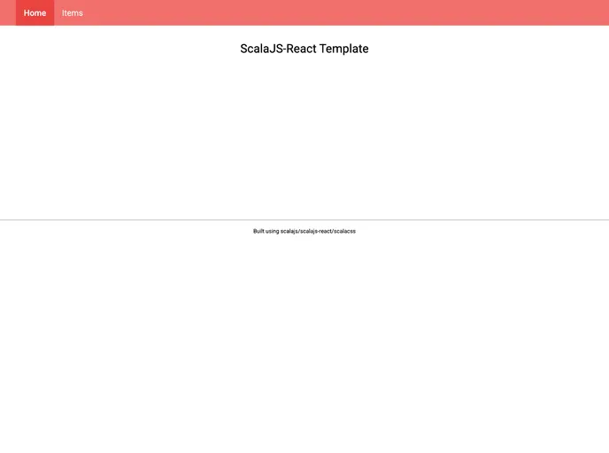 screenshot of Scalajs React Template