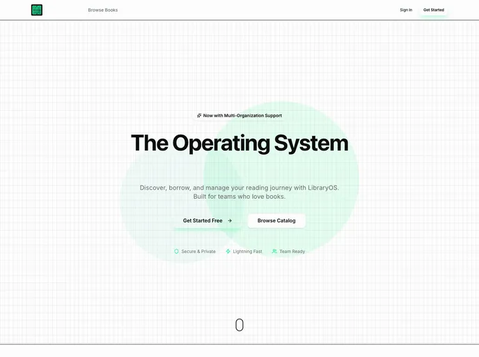 Library Os screenshot
