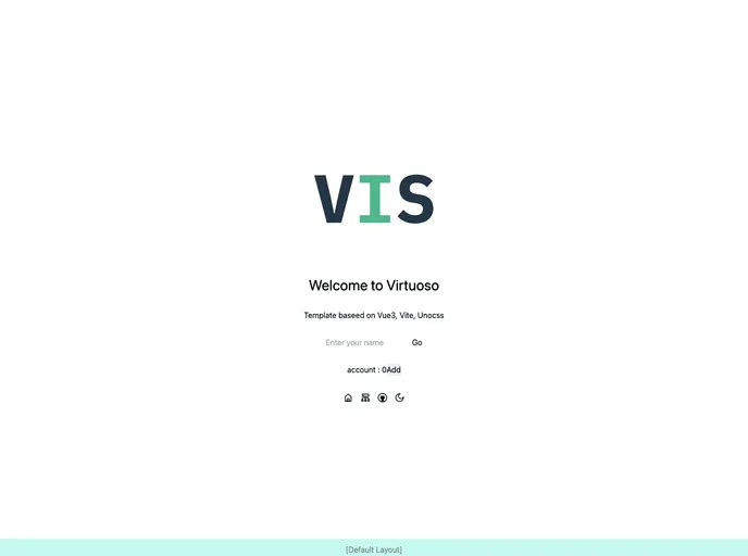 Vite Vue3 Starter screenshot